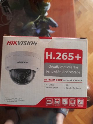 Cámara de Seguridad Hikvision H.265+