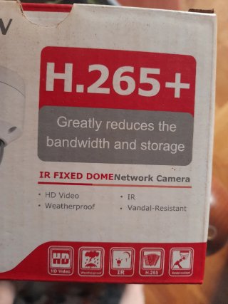 Cámara de Seguridad Hikvision H.265+