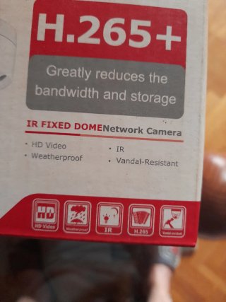 Cámara de Seguridad Hikvision H.265+
