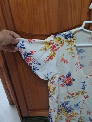 Blusa floral talla L