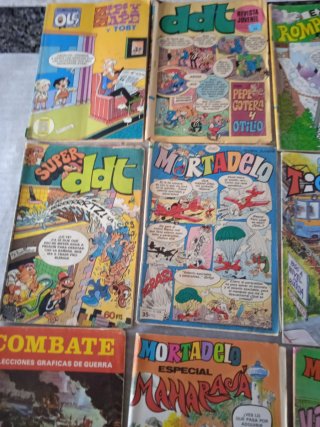 Lote comics Mortadelo y otros