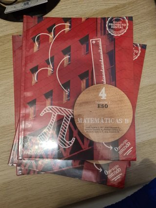 Matemáticas B ESO 4º Trimestre ISBN9788414324998