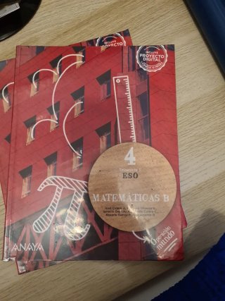 Matemáticas B ESO 4º Trimestre ISBN9788414324998