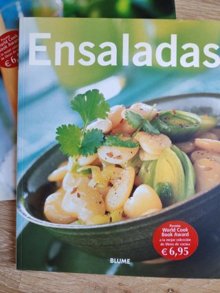 Lote pack 4 libros recetas de cocina gastronomía