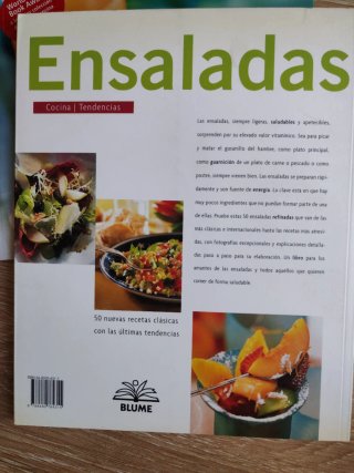 Lote pack 4 libros recetas de cocina gastronomía