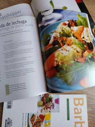 Lote pack 4 libros recetas de cocina gastronomía