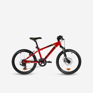 Bicicleta niños 20 pulgadas aluminio Rockrider ST 900 rojo