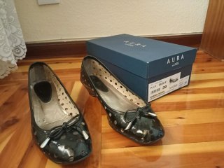 Zapatos charol negros