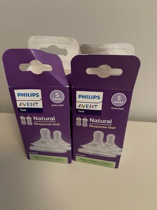 Tetinas Philips Avent Natural Flujo 5 (5uds)