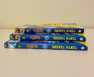 Lote 3 mangas Inazuma Eleven 1, 2 y 3