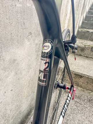 Bicicleta de carretera Giant carbono