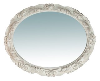 Specchio da parete verticale/orizzontale in legno