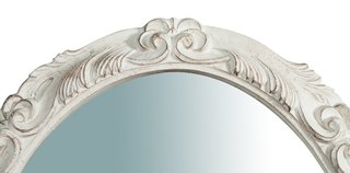 Specchio da parete verticale/orizzontale in legno