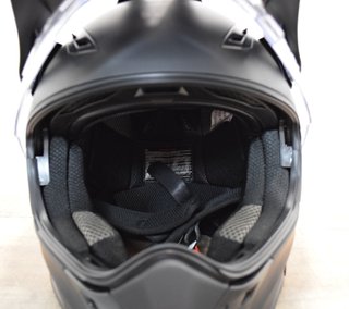Casco de cross/enduro Protectwear negro, talla L