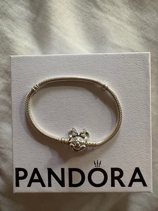 Pulsera Pandora Minnie Mouse Plata