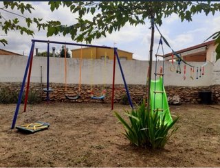 Parque Infantil de Jardín,Columpios y  GranTobogán