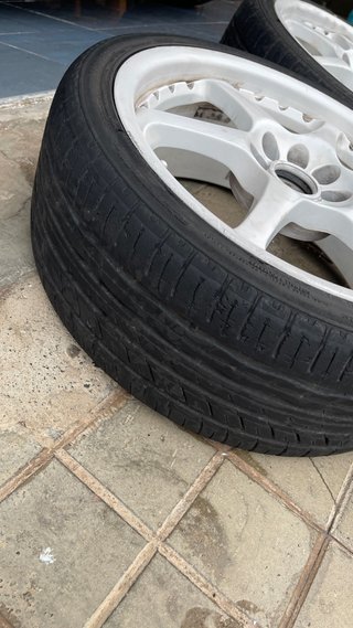 Llantas 17 4x100 Blancas