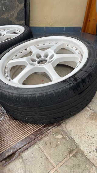 Llantas 17 4x100 Blancas
