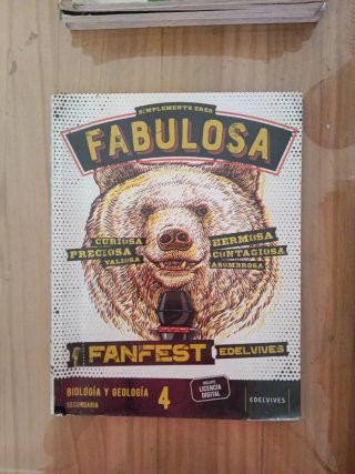 Biología y Geología 4, Secundaria, Fanfest Edel...