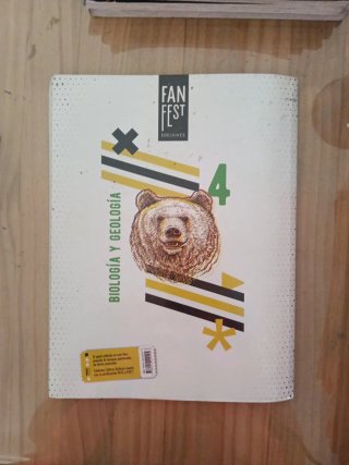 Biología y Geología 4, Secundaria, Fanfest Edel...
