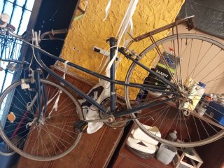 Bicicleta Clásica Azul