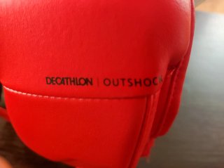 Casco de Boxeo para deportes de Combate, Rojo