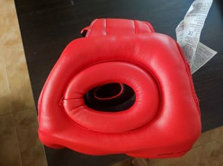 Casco de Boxeo para deportes de Combate, Rojo