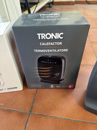 3 Calefactores Tronic y Jata