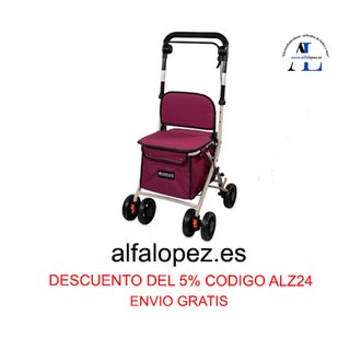 Andador Plegable Carro de compra 21l Mobiclinic