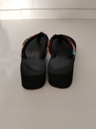 Chanclas con cuña