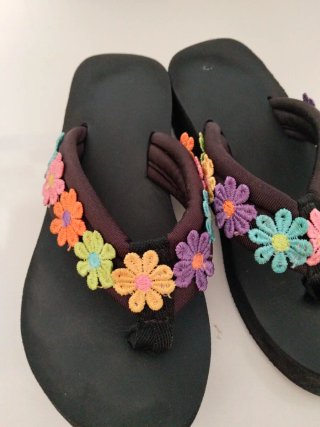 Chanclas con cuña