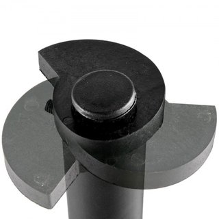 Soporte para Parabrisas 5-Lite, Soporte para Camión de Parabrisas de Acero, Soporte para Vidrio de Parabrisas de 24 Pulgadas de Altura, Soporte para Camión con Almohadilla de PVC y Acolchado de Es...