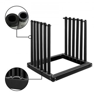 Soporte para Parabrisas 5-Lite, Soporte para Camión de Parabrisas de Acero, Soporte para Vidrio de Parabrisas de 24 Pulgadas de Altura, Soporte para Camión con Almohadilla de PVC y Acolchado de Es...