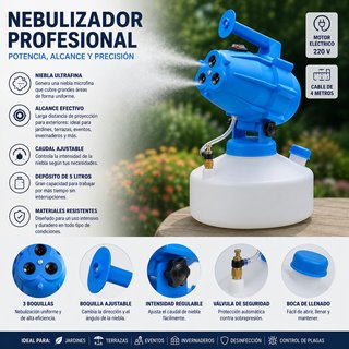 Pulverizador Nebula Pro 5L Water Master