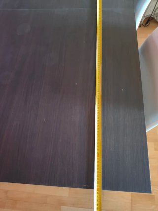 Mesa de comedor extensible + 4 sillas