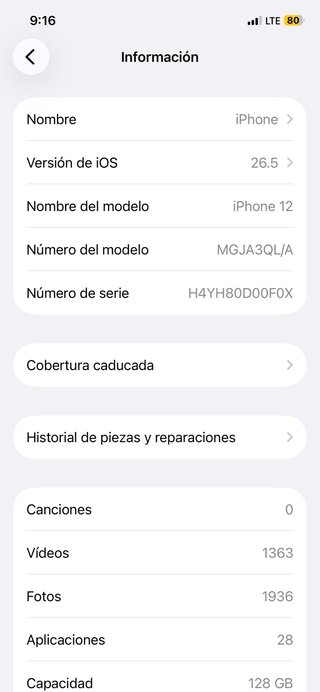 Vendo IPhone 12