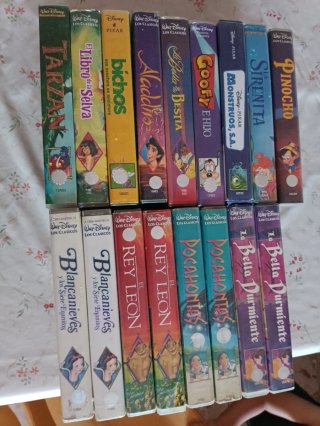 VHS Disney Clásicos (Español) precio unidad