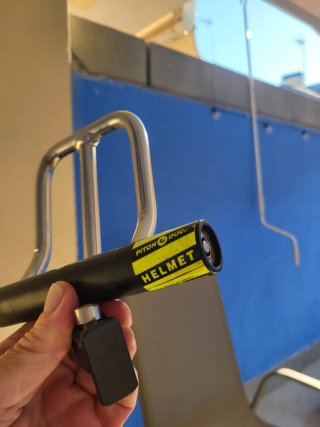 Antirrobo para cascos de moto