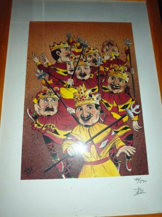 Olot - Pintura farándula