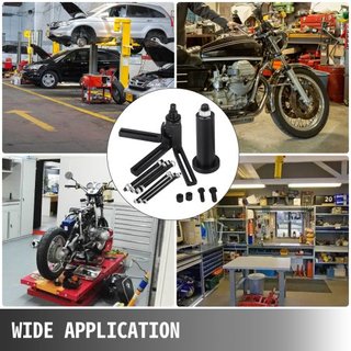 Separador de Carcasa de Cigüeñal Extractor Instalador con Brazos Ajustables Tornillo de Montaje ATV Crank