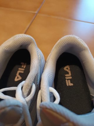 Scarpe Fila Argento e Bianche Donna