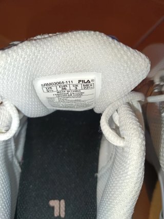 Scarpe Fila Argento e Bianche Donna