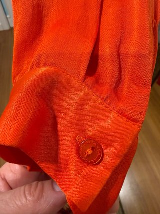 Vestido naranja Salsa