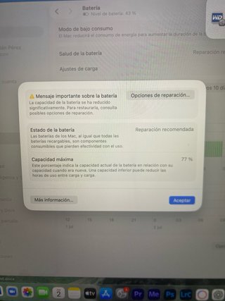 MacBook Air M1 13” (con cargador y caja original)