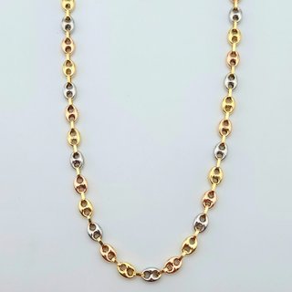 Cadena Oro 18K, 3 oros, Gucci Calabrote, 11,86g