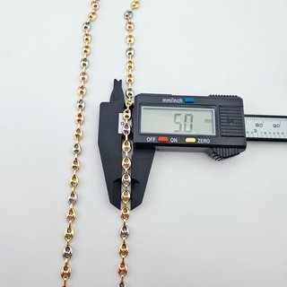 Cadena Oro 18K, 3 oros, Gucci Calabrote, 11,86g