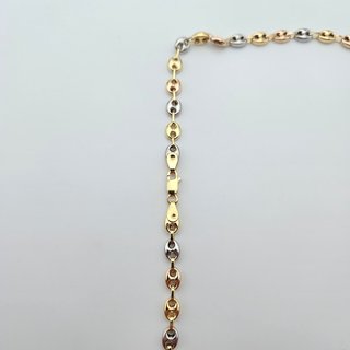 Cadena Oro 18K, 3 oros, Gucci Calabrote, 11,86g