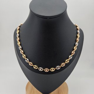 Cadena Oro 18K, 3 oros, Gucci Calabrote, 11,86g
