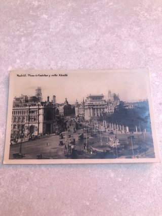 3 Postales Antiguas Madrid