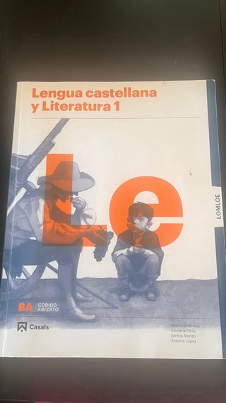 Lengua castellana y literatura 1, Le Bachillerato